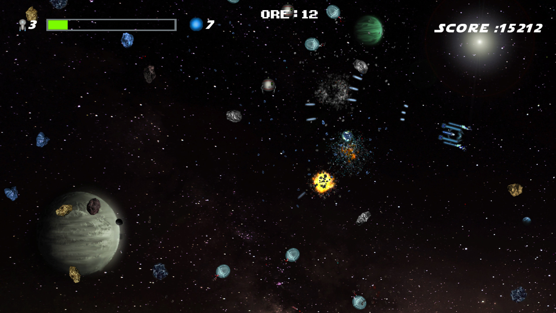 Asteroid Hunter screenshot 2