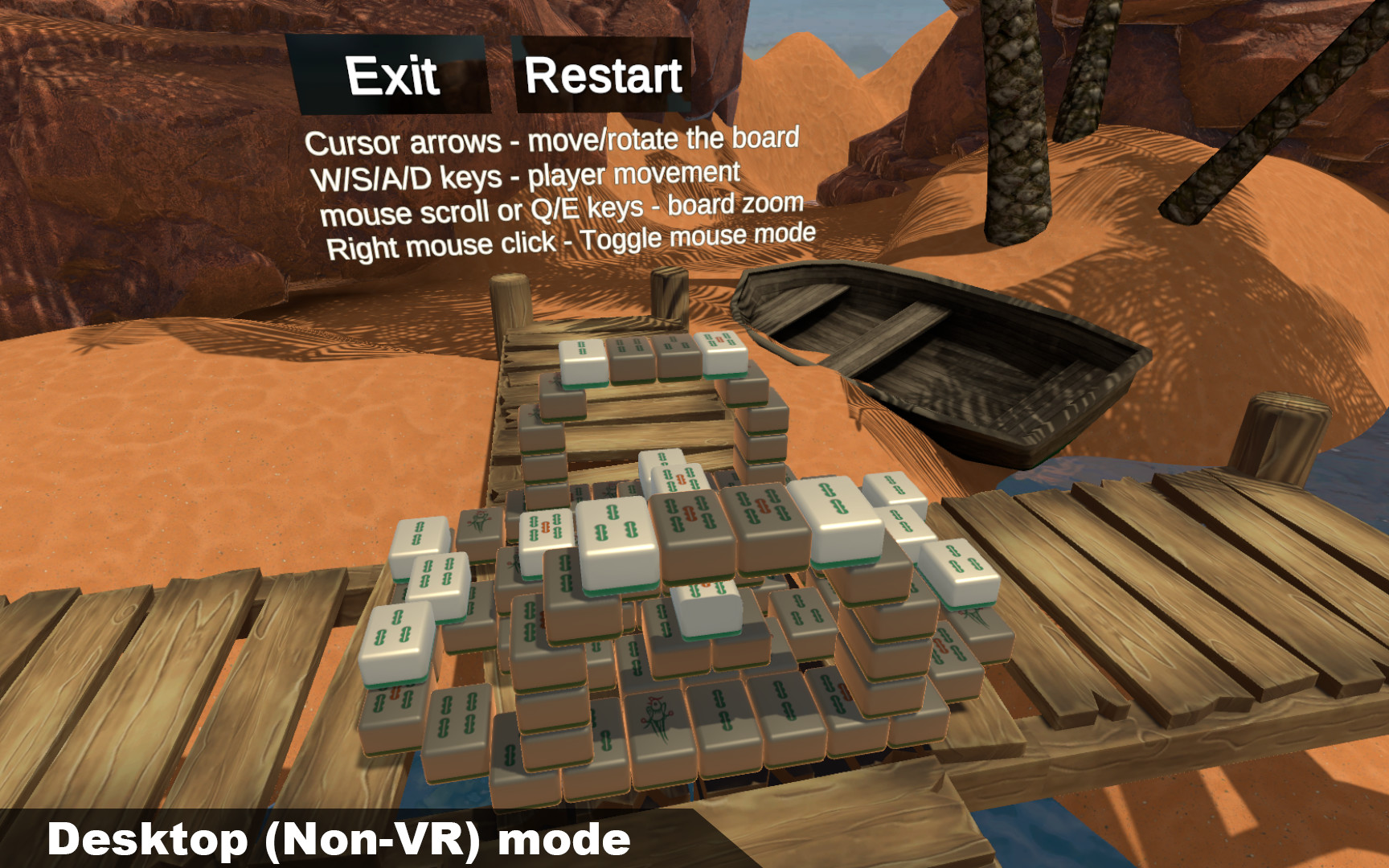 3D Mahjong worlds screenshot 3