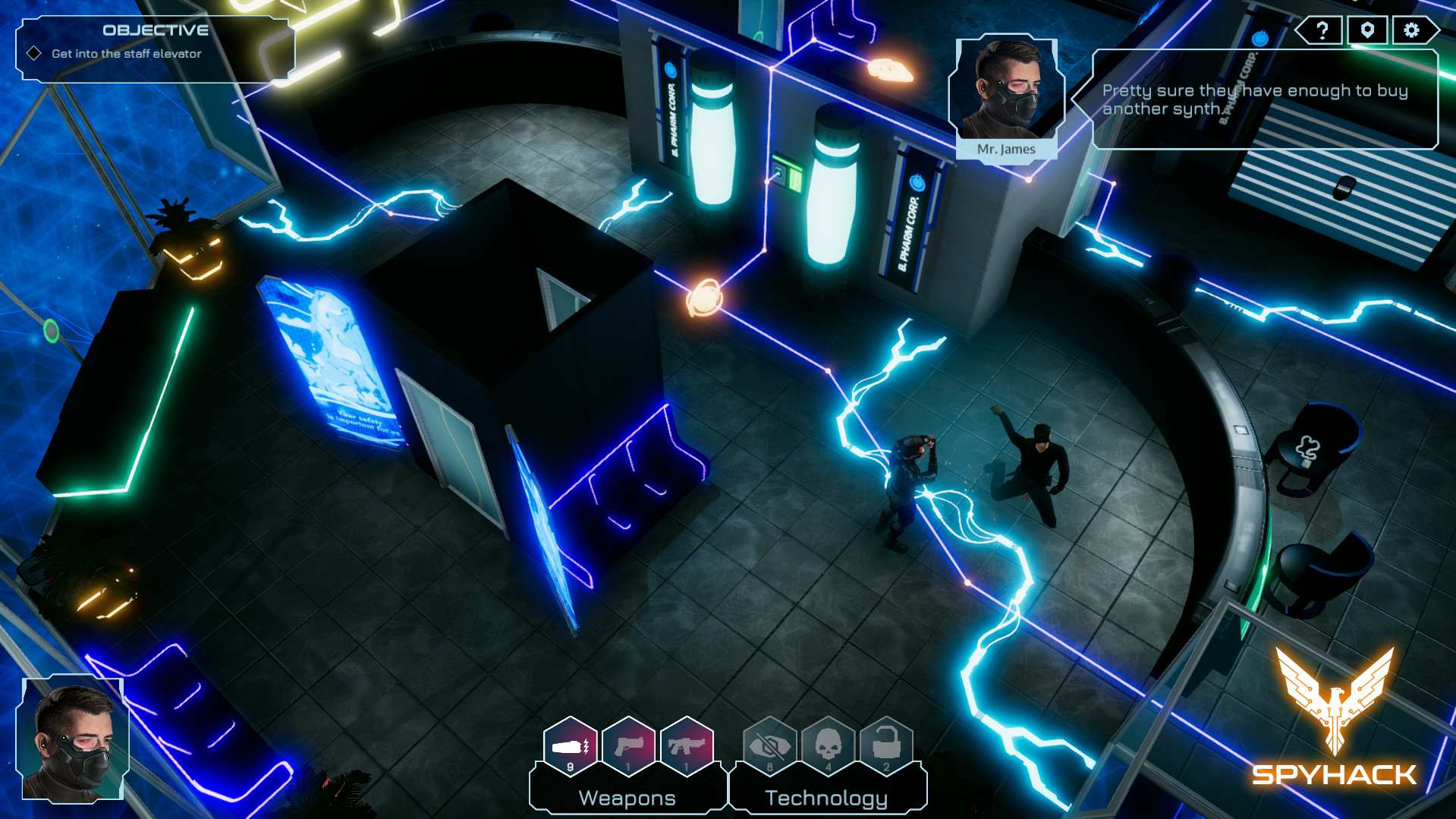 SpyHack screenshot 1