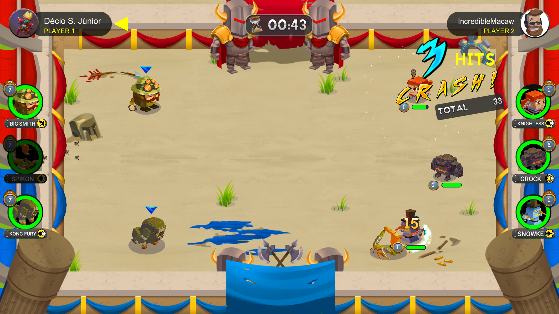 Tiny Force Deluxe screenshot 2