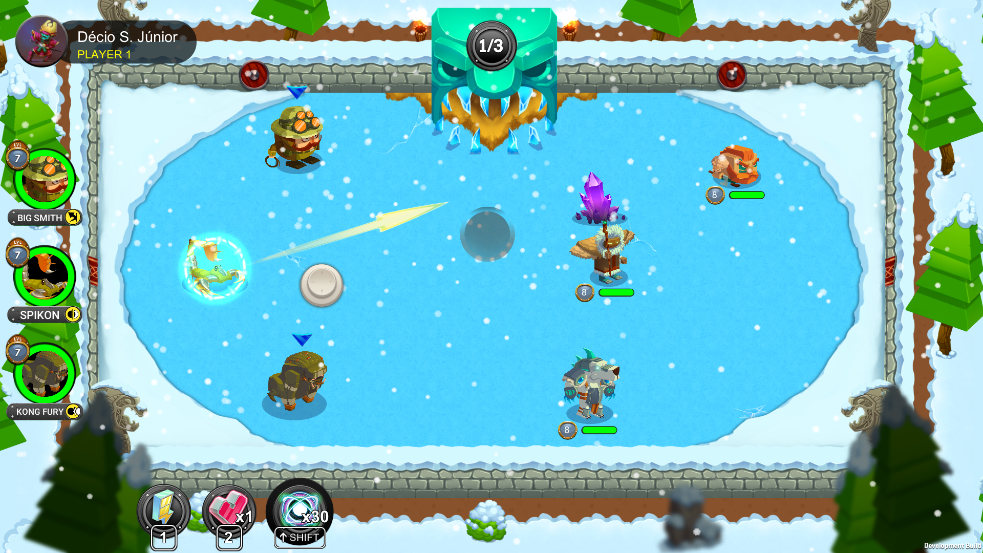 Tiny Force Deluxe screenshot 1