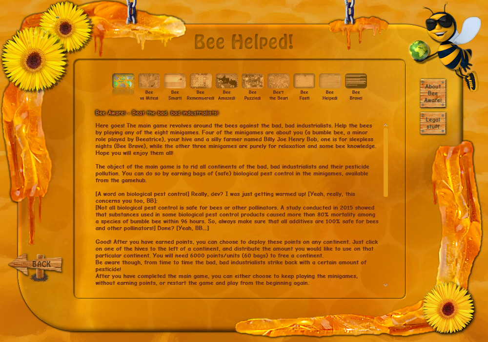 Bee Aware! 2.0 screenshot 20
