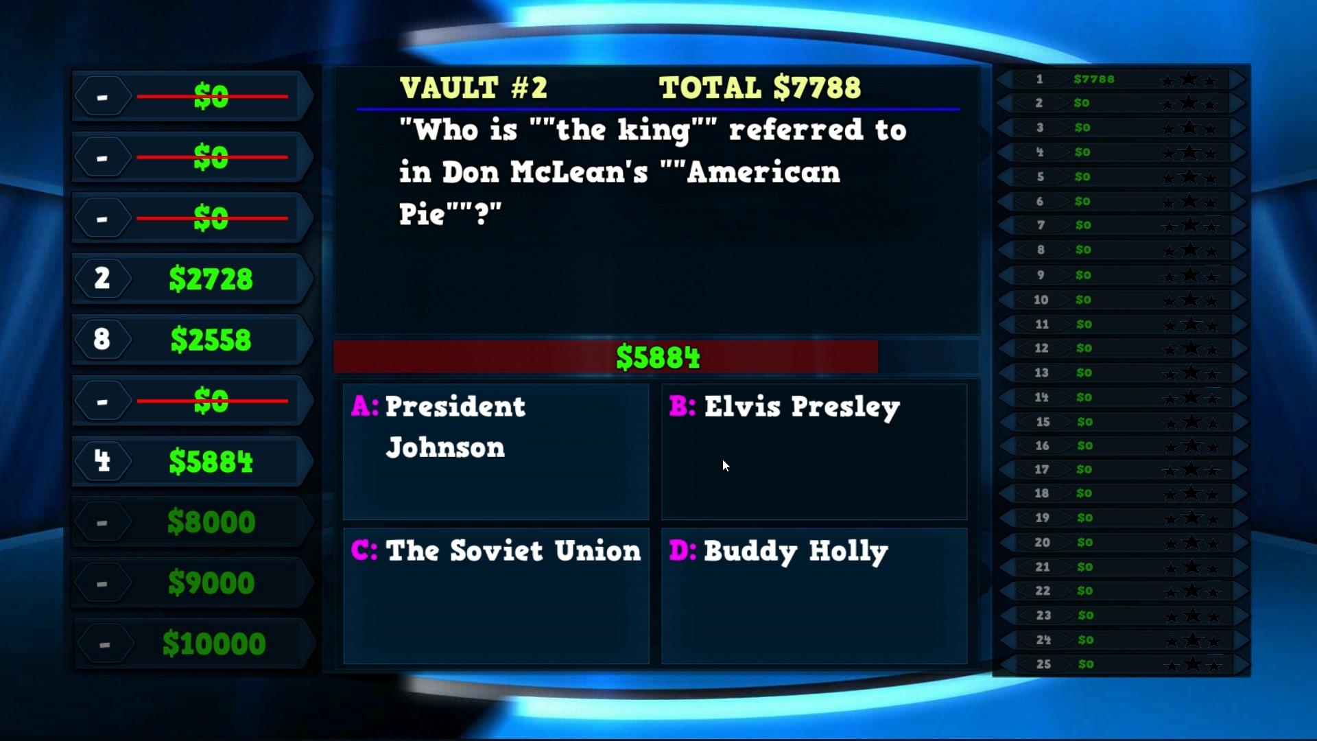 Trivia Vault: Classic Rock Trivia screenshot 1