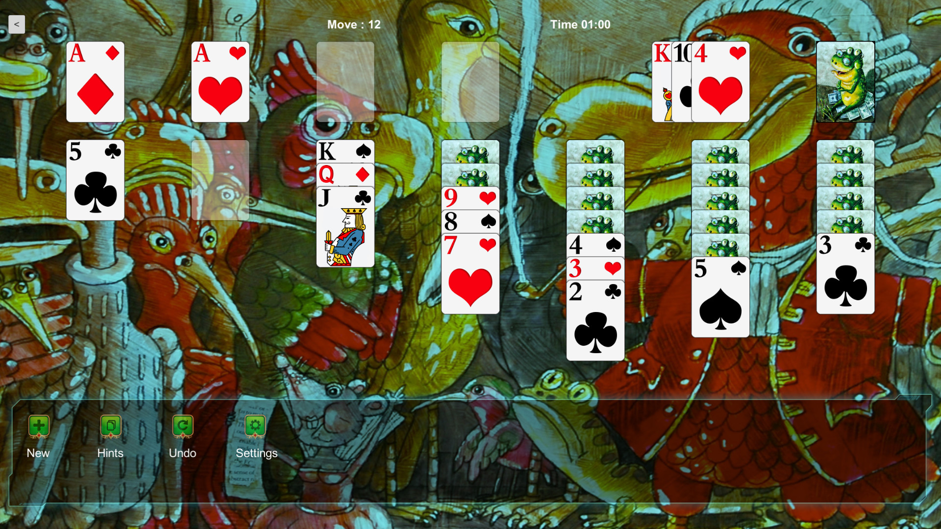 Klondike Solitaire Kings screenshot 5