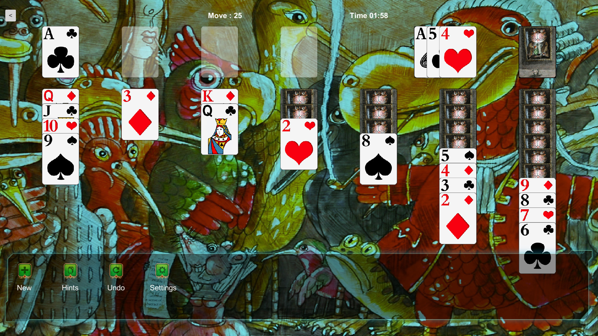 Klondike Solitaire Kings screenshot 1