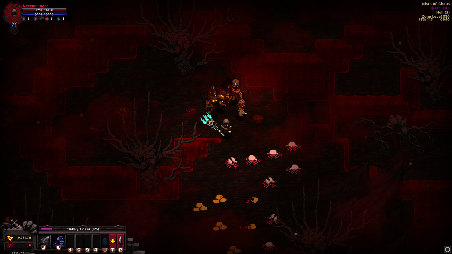 Hero Siege - Death Lord Necromancer (Skin) screenshot 1