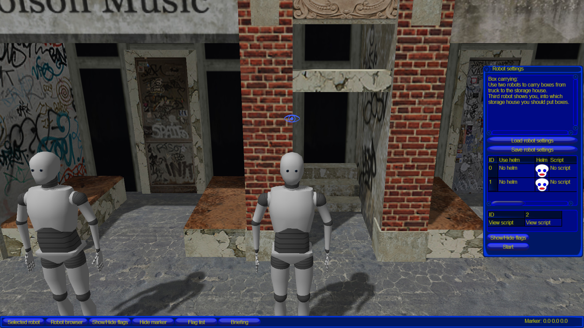 Virtual Robots - Robot programming simulator screenshot 1