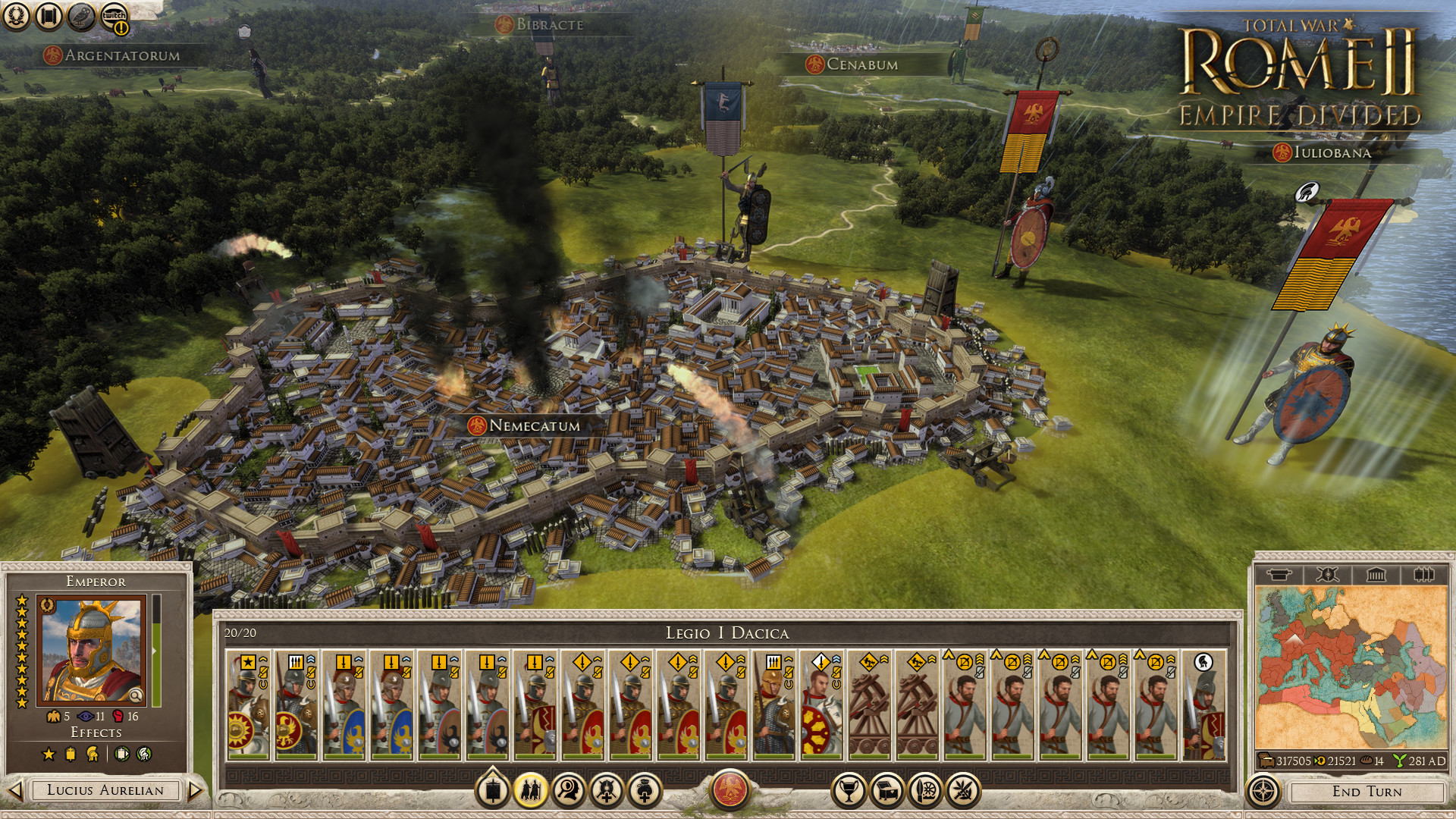 Total War: ROME II - Empire Divided Campaign Pack screenshot 5
