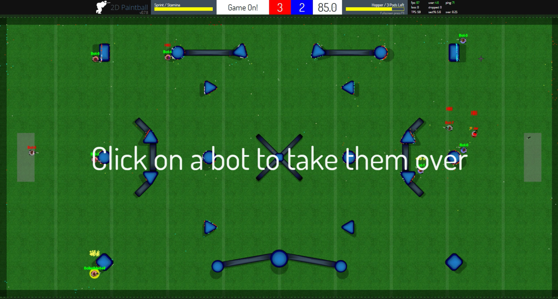 2D Paintball screenshot 4
