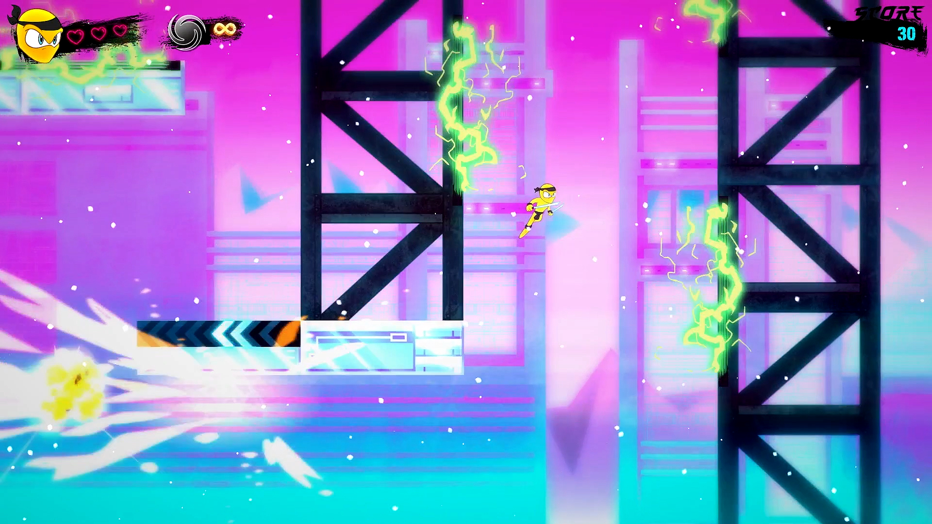 Neon the Ninja screenshot 6