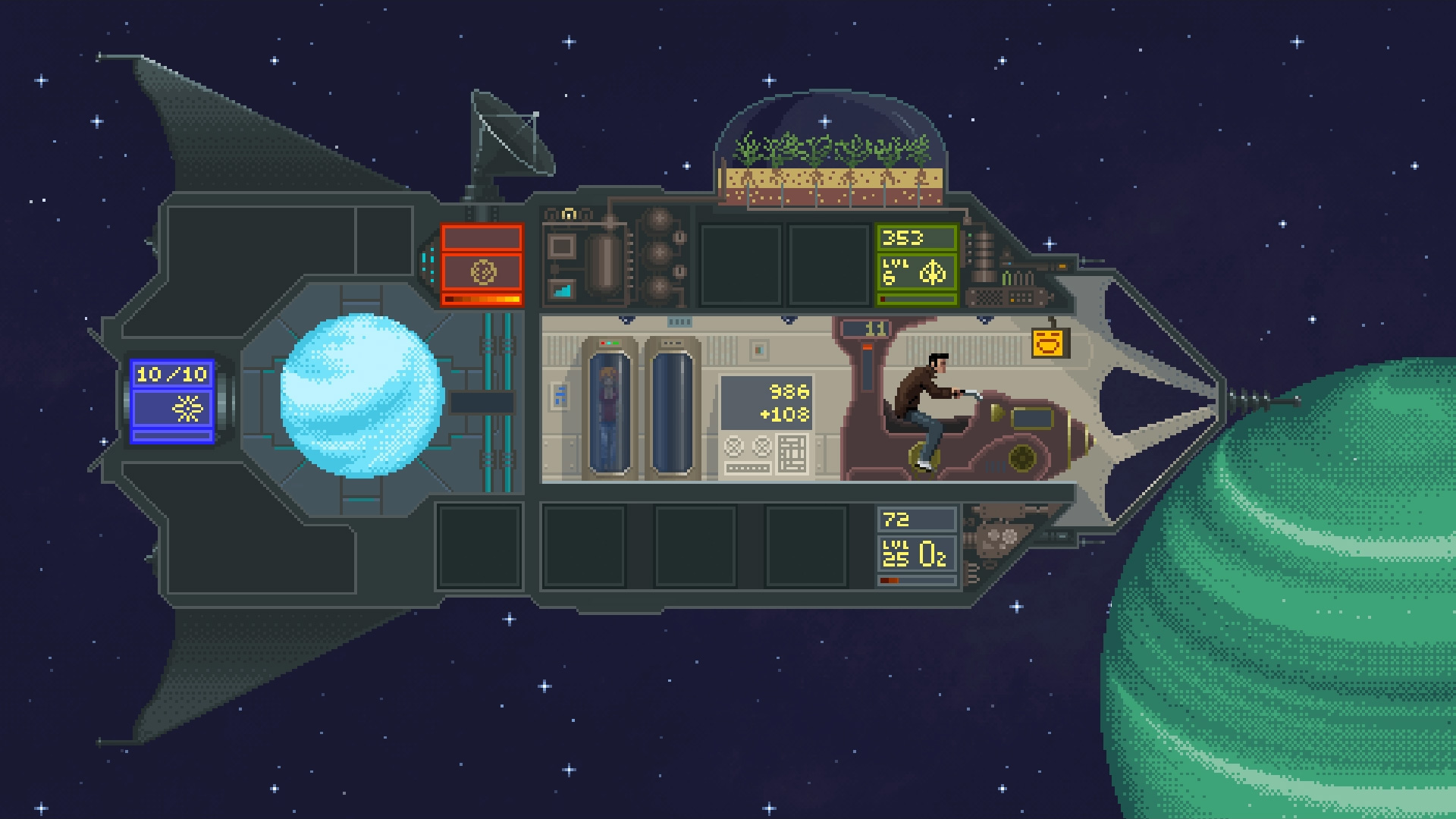 Human-powered spacecraft screenshot 1