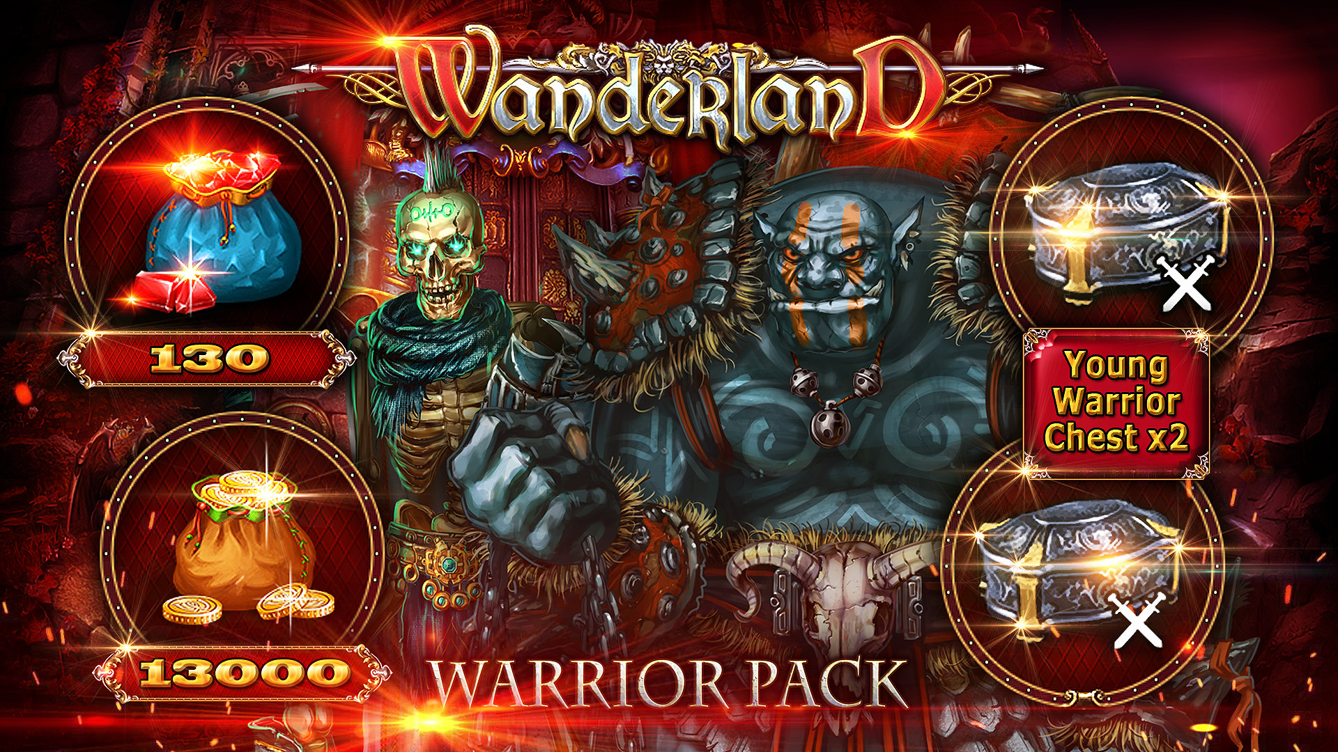 Wanderland: Warrior Pack screenshot 1