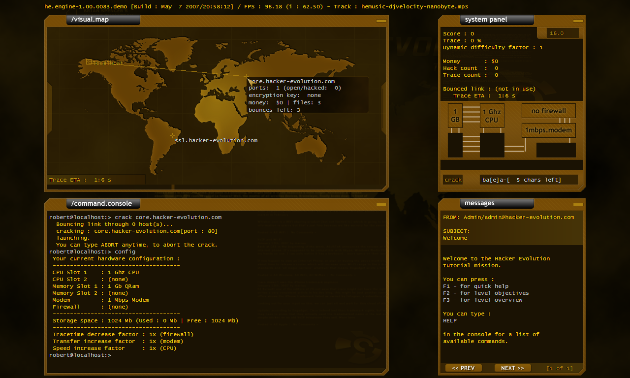 Hacker Evolution screenshot 5