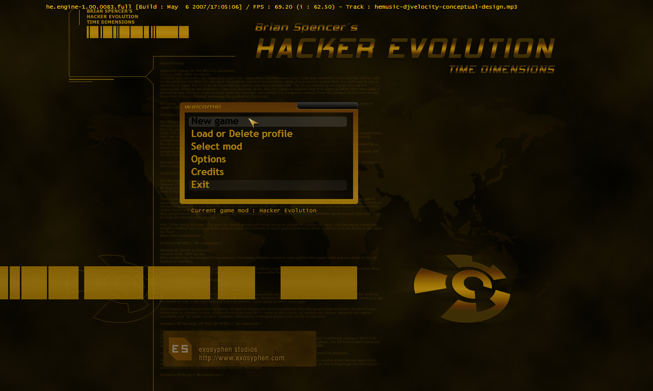Hacker Evolution screenshot 1