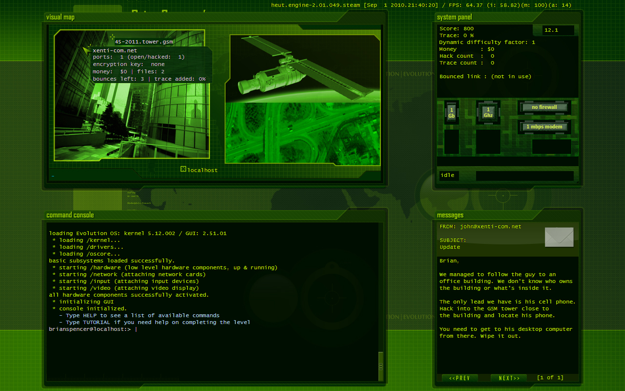 Hacker Evolution: Untold screenshot 5
