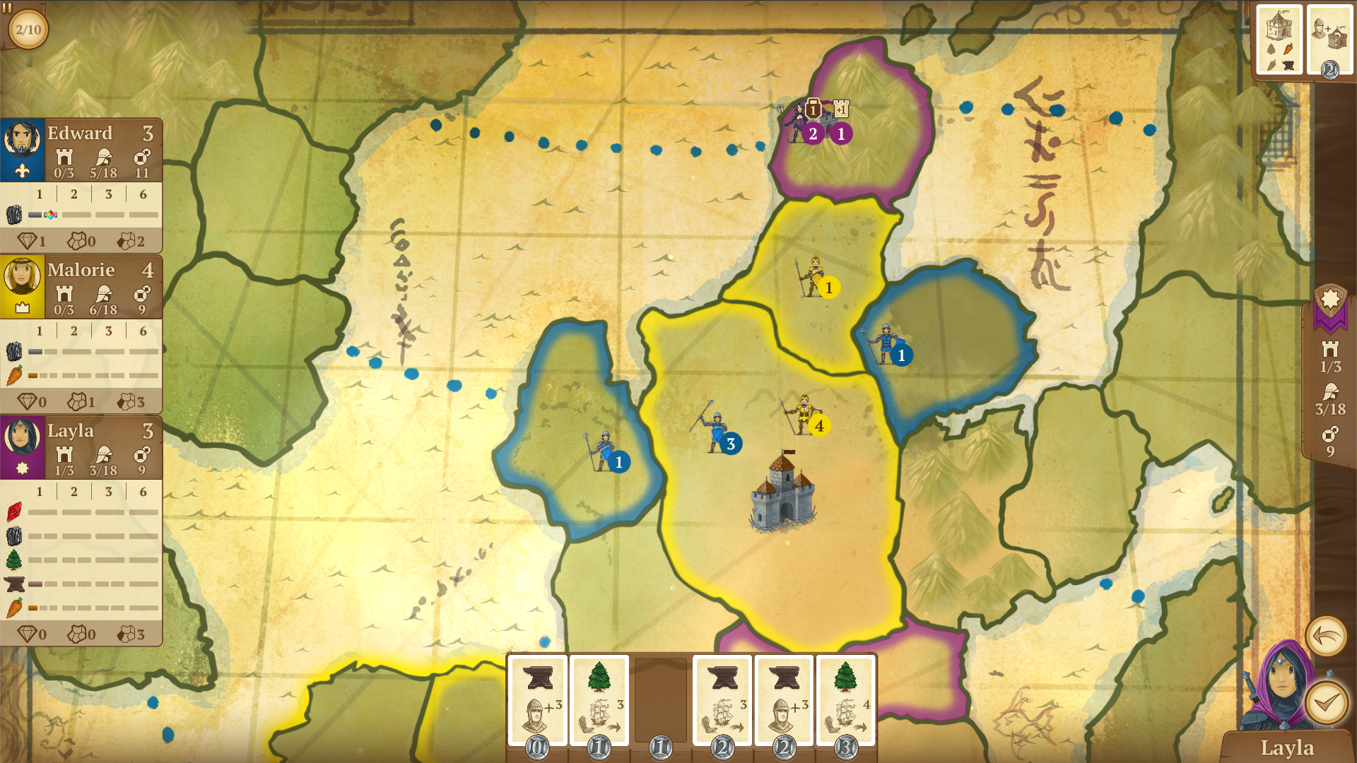 Eight-Minute Empire: Mountains screenshot 1