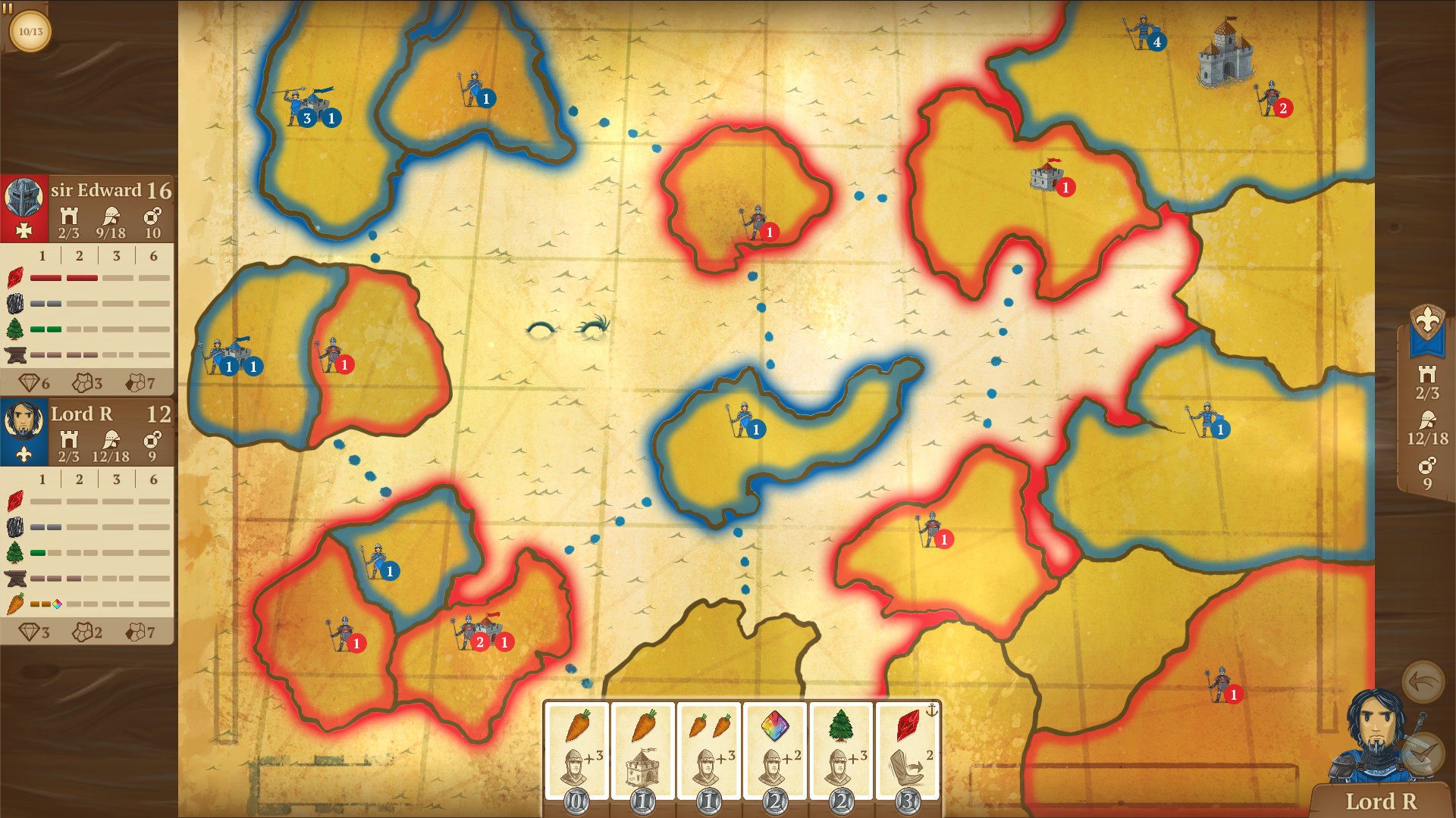 Eight-Minute Empire: Archipelago of Azra Map screenshot 2