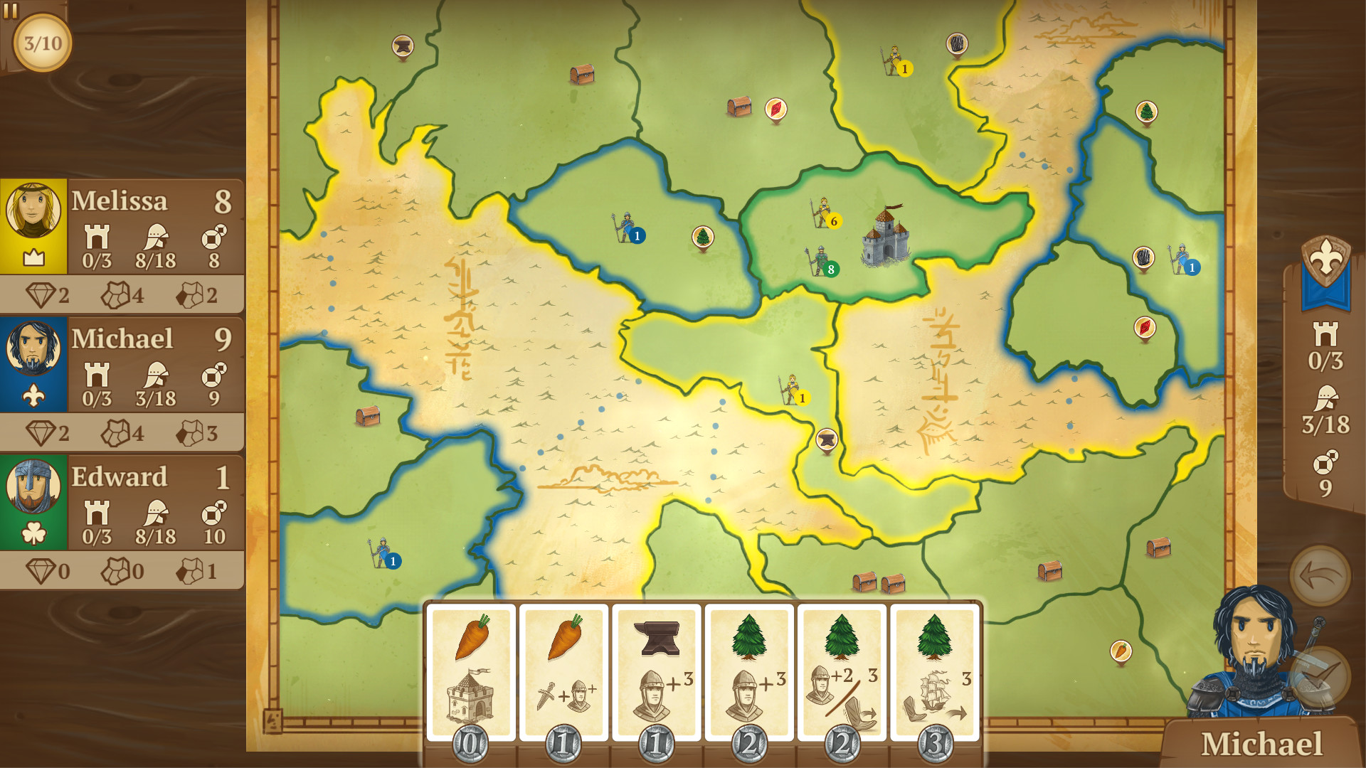 Eight-Minute Empire: Isthmus of Gom Map screenshot 2