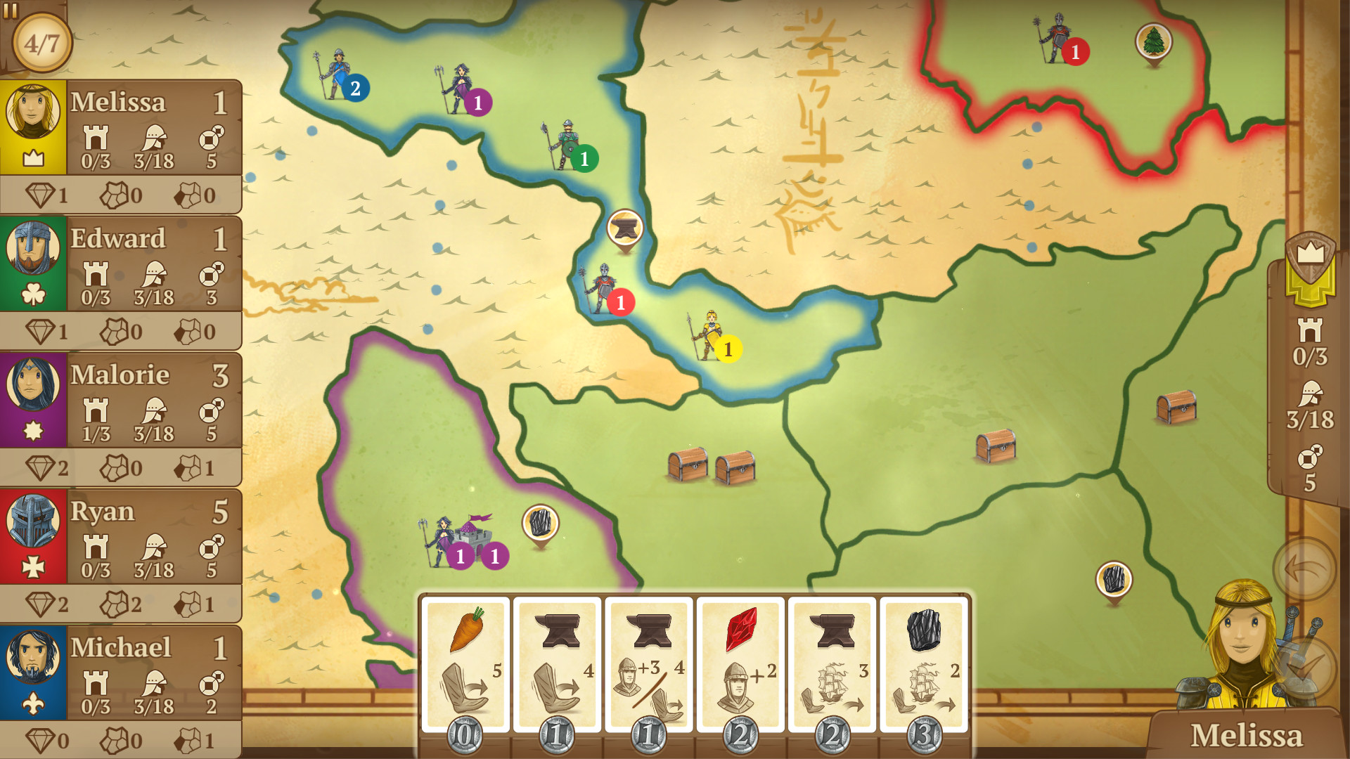 Eight-Minute Empire: Isthmus of Gom Map screenshot 1