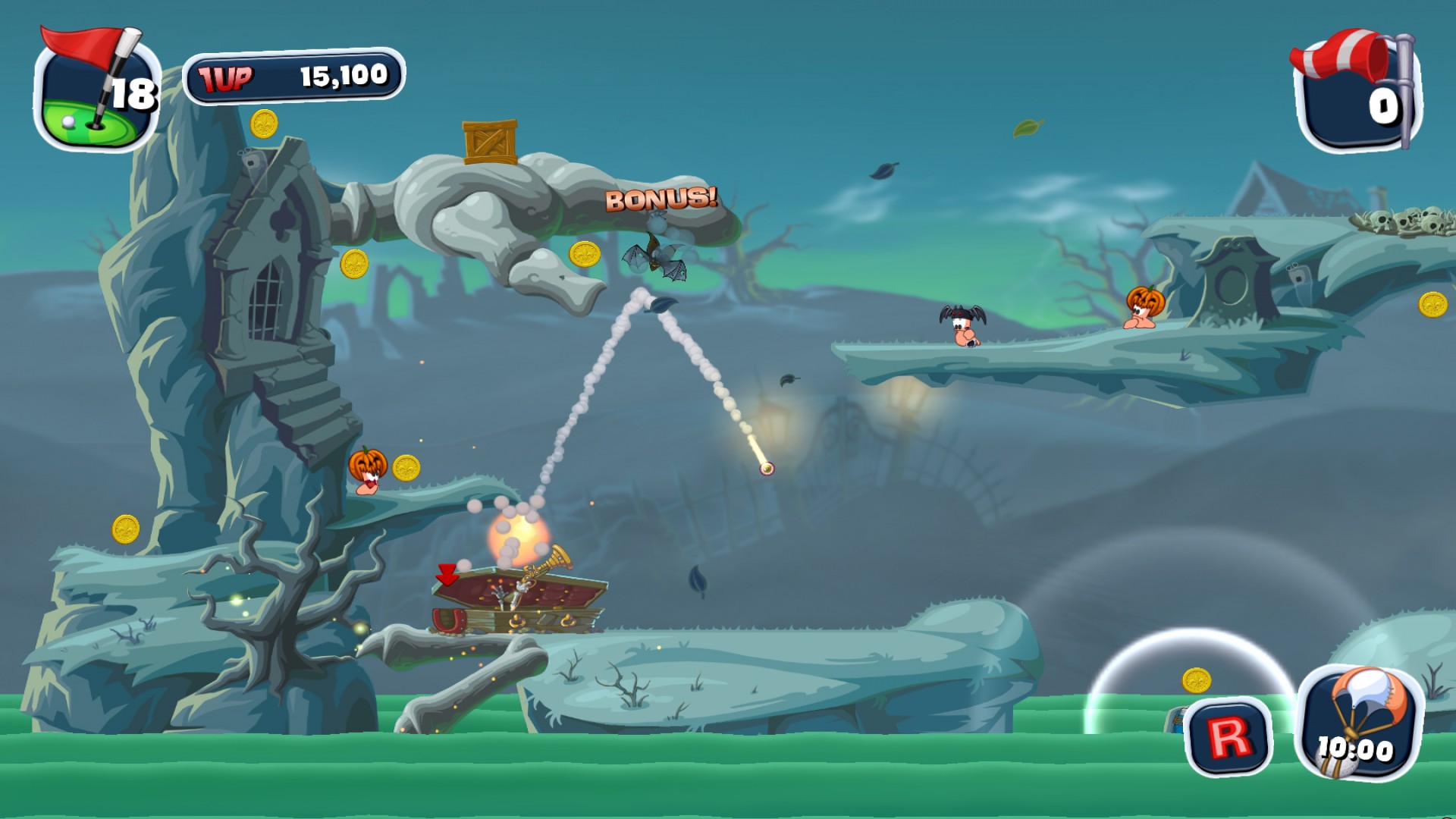 Worms Crazy Golf screenshot 6