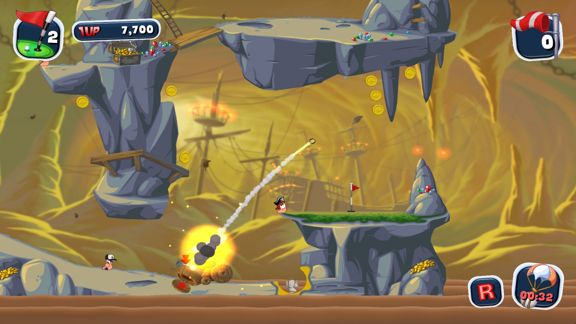 Worms Crazy Golf screenshot 8