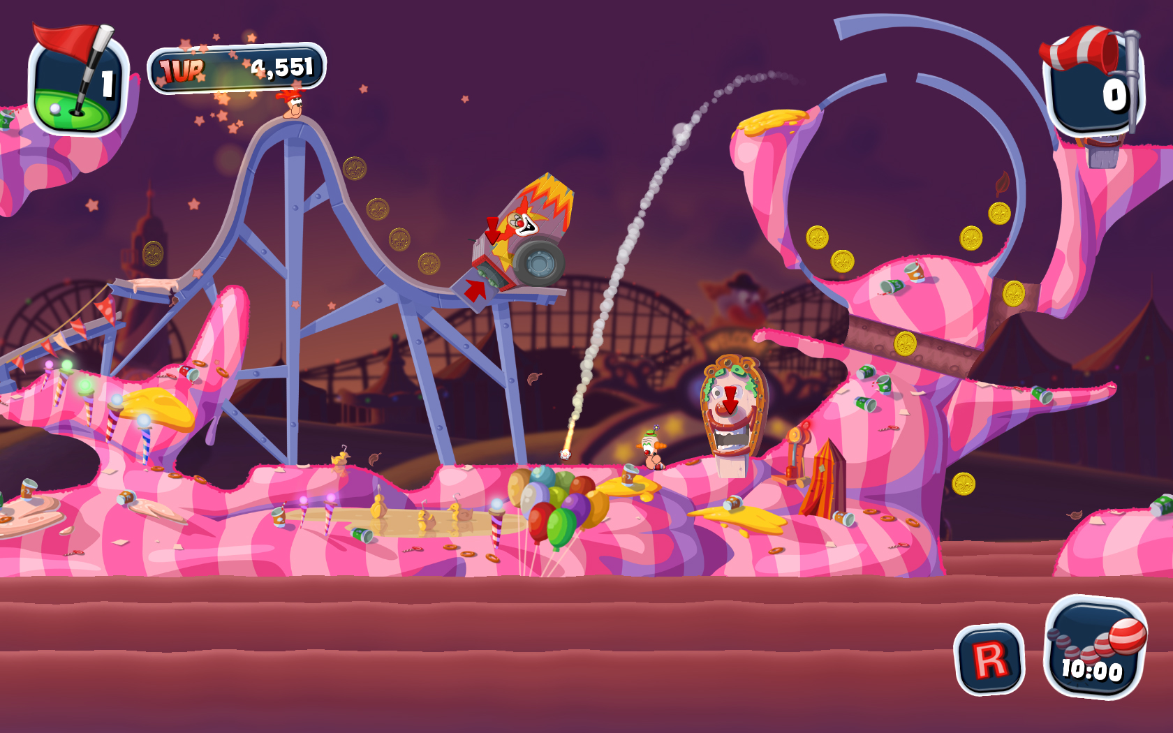 Worms Crazy Golf screenshot 11