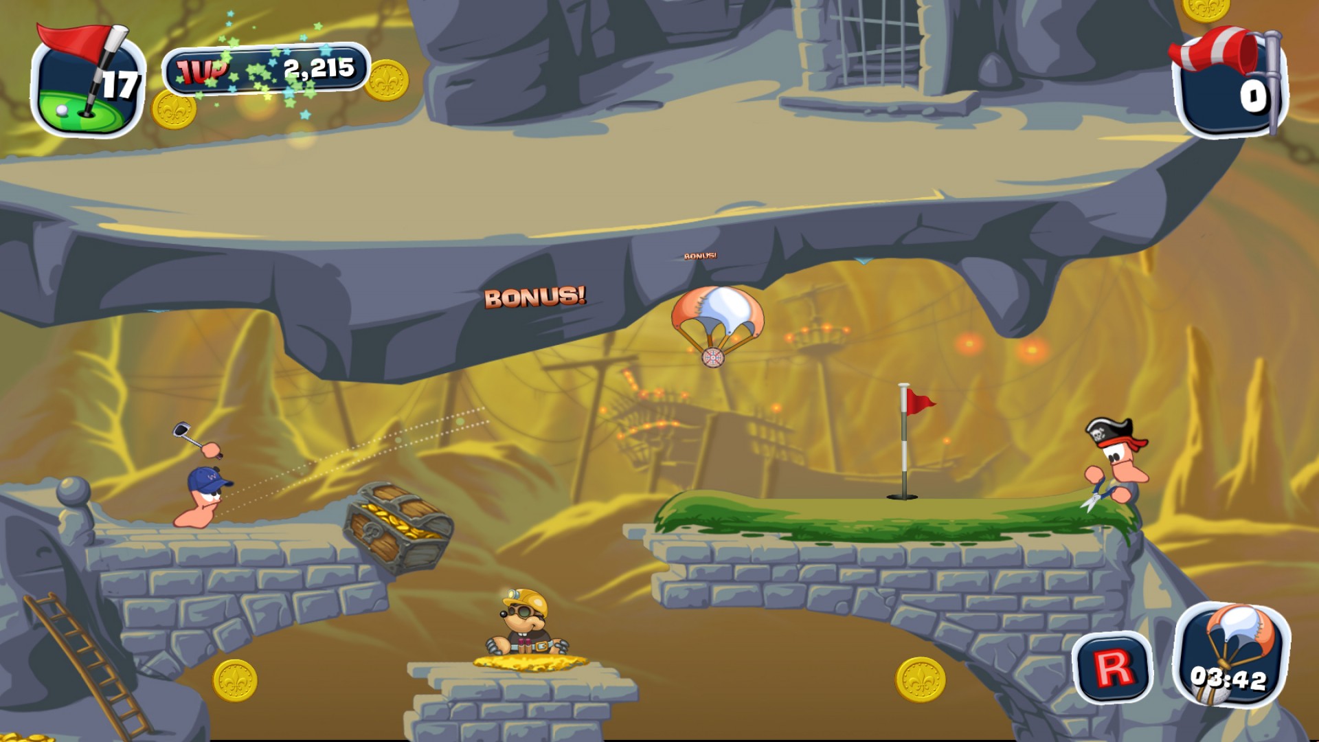 Worms Crazy Golf screenshot 10