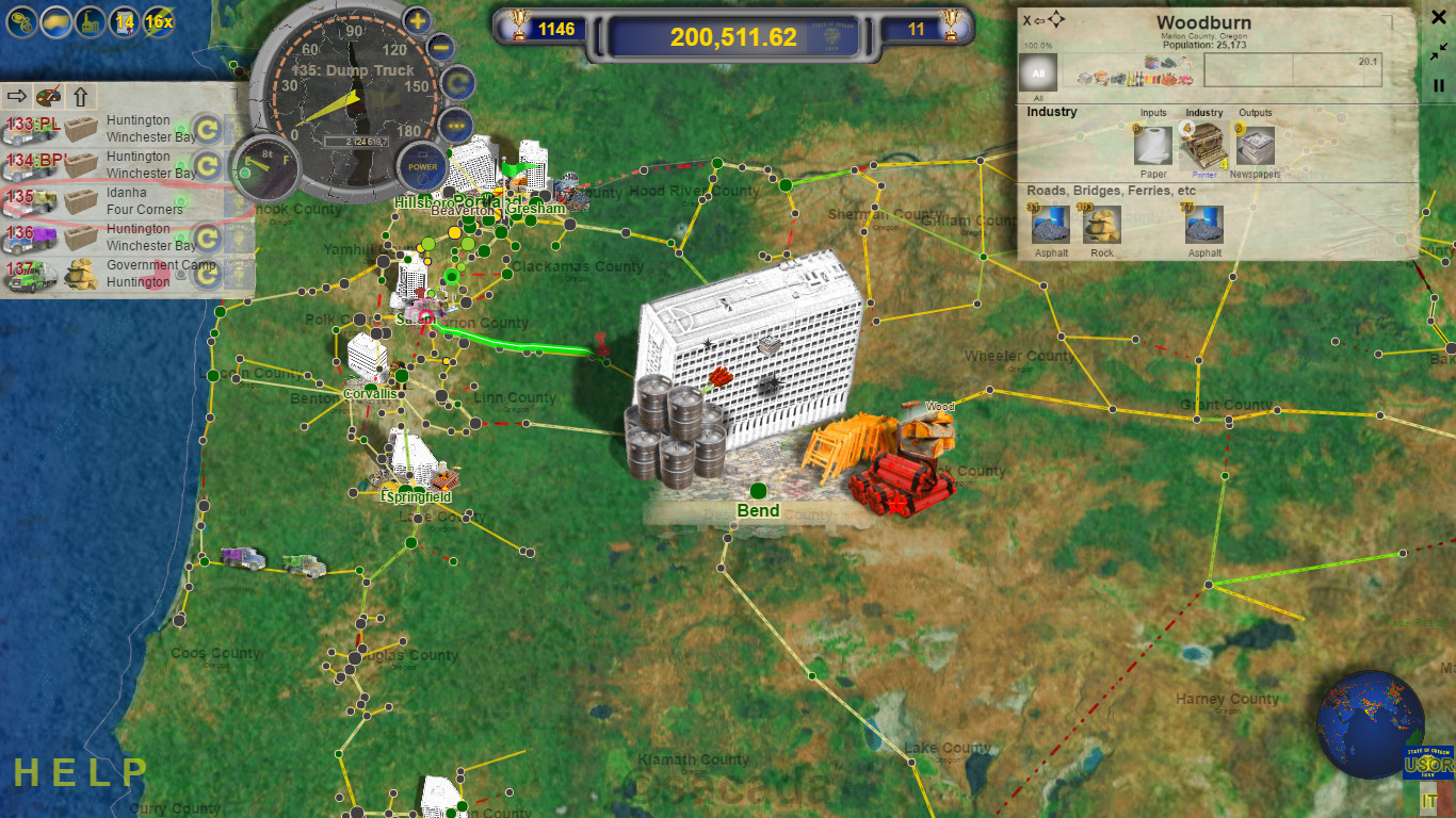 LOGistICAL: USA - Oregon screenshot 2