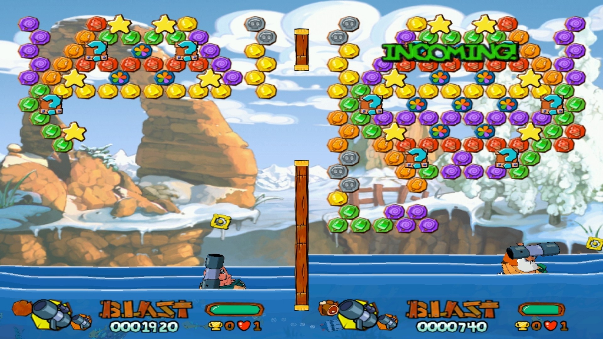Worms Blast screenshot 2