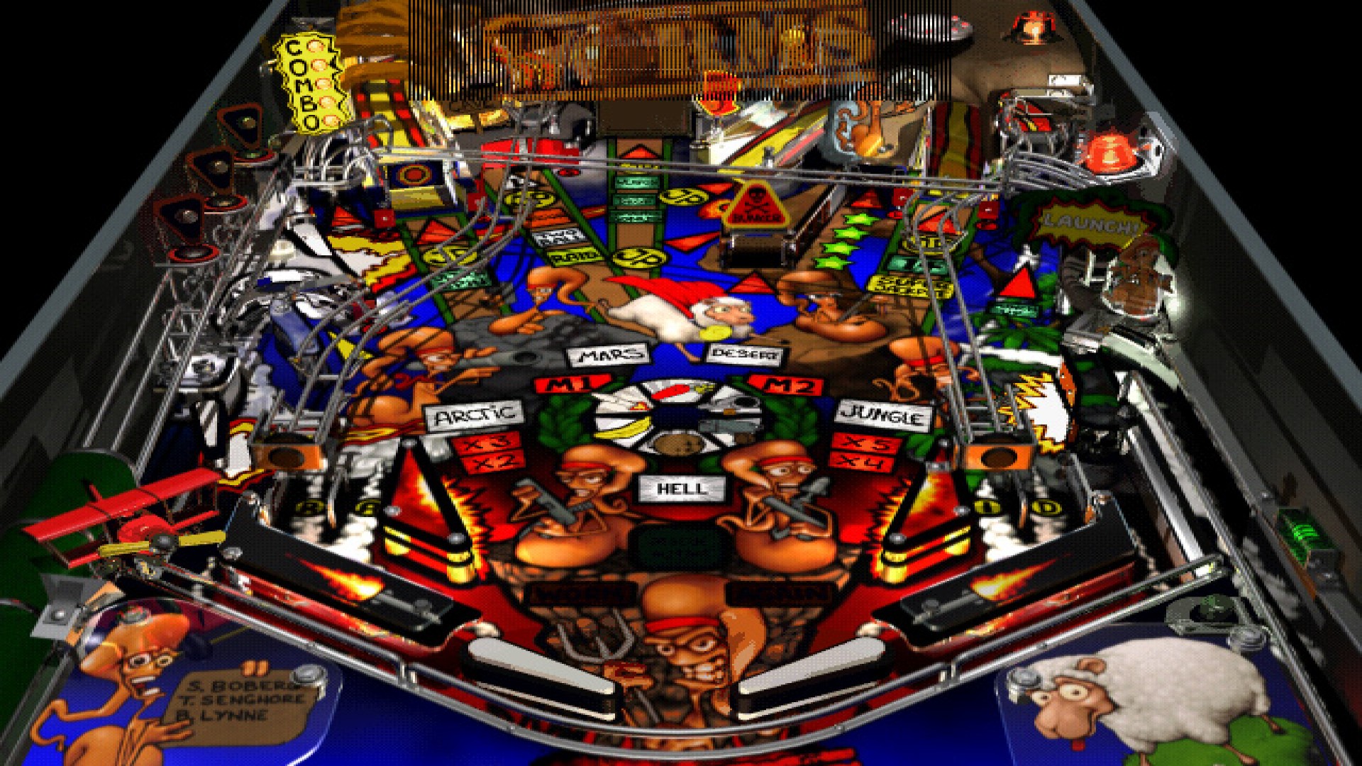 Worms Pinball screenshot 1
