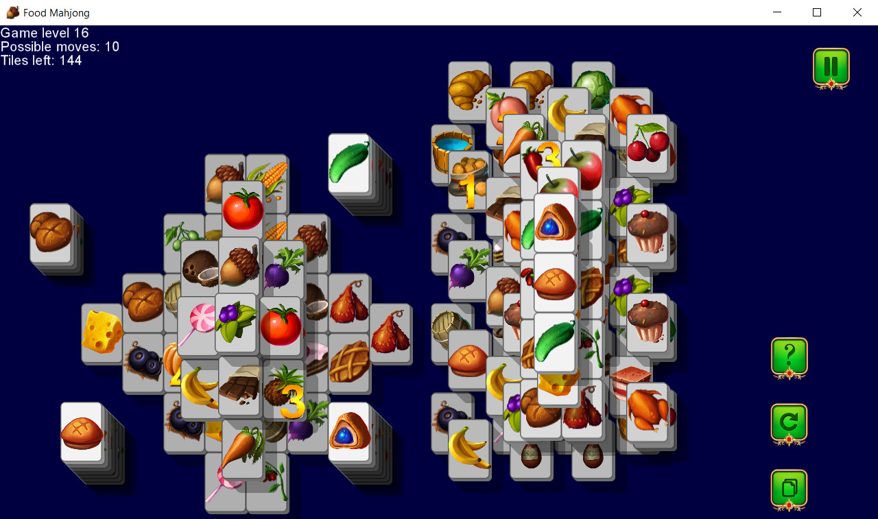 Food Mahjong screenshot 2