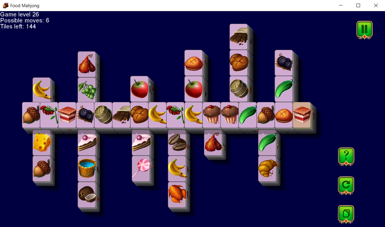 Food Mahjong screenshot 1