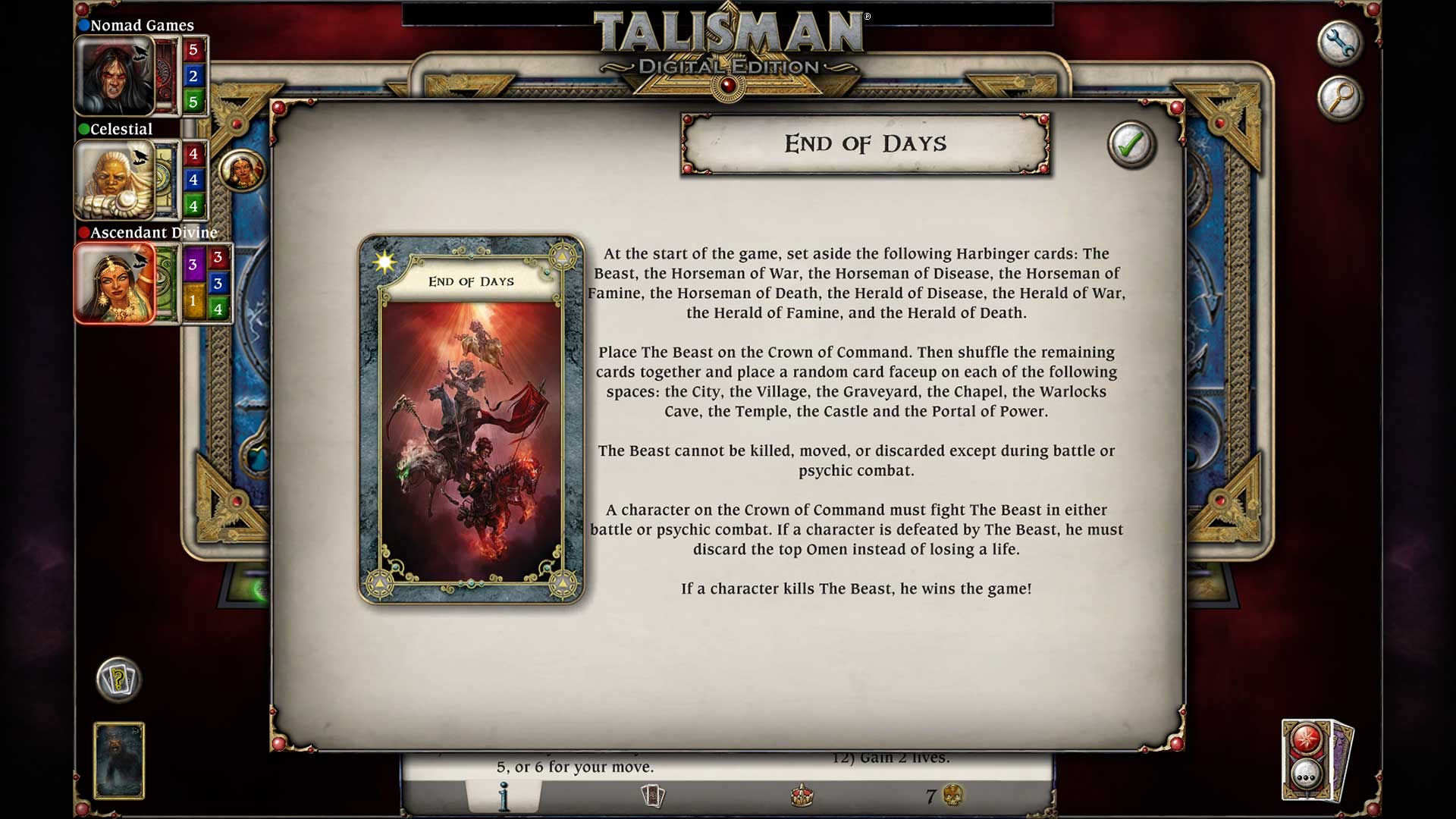 Talisman - The Harbinger Expansion screenshot 2