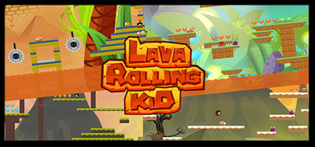 Lava Rolling Kid banner