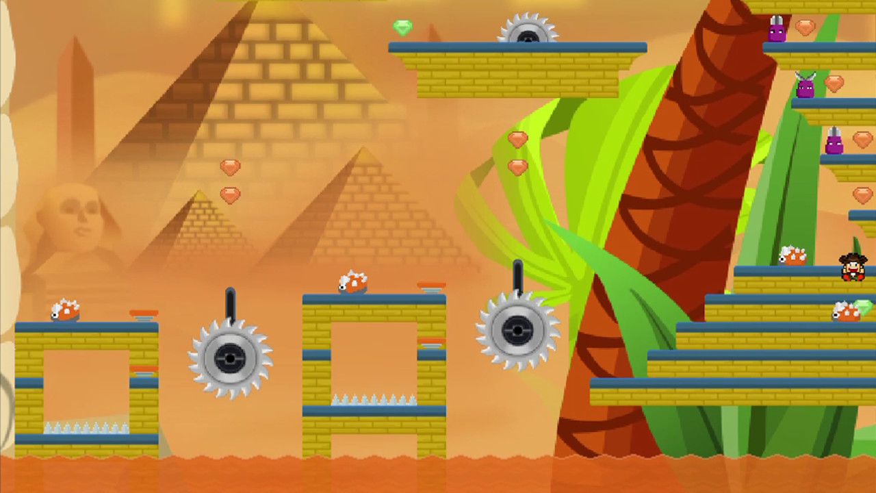 Lava Rolling Kid screenshot 2
