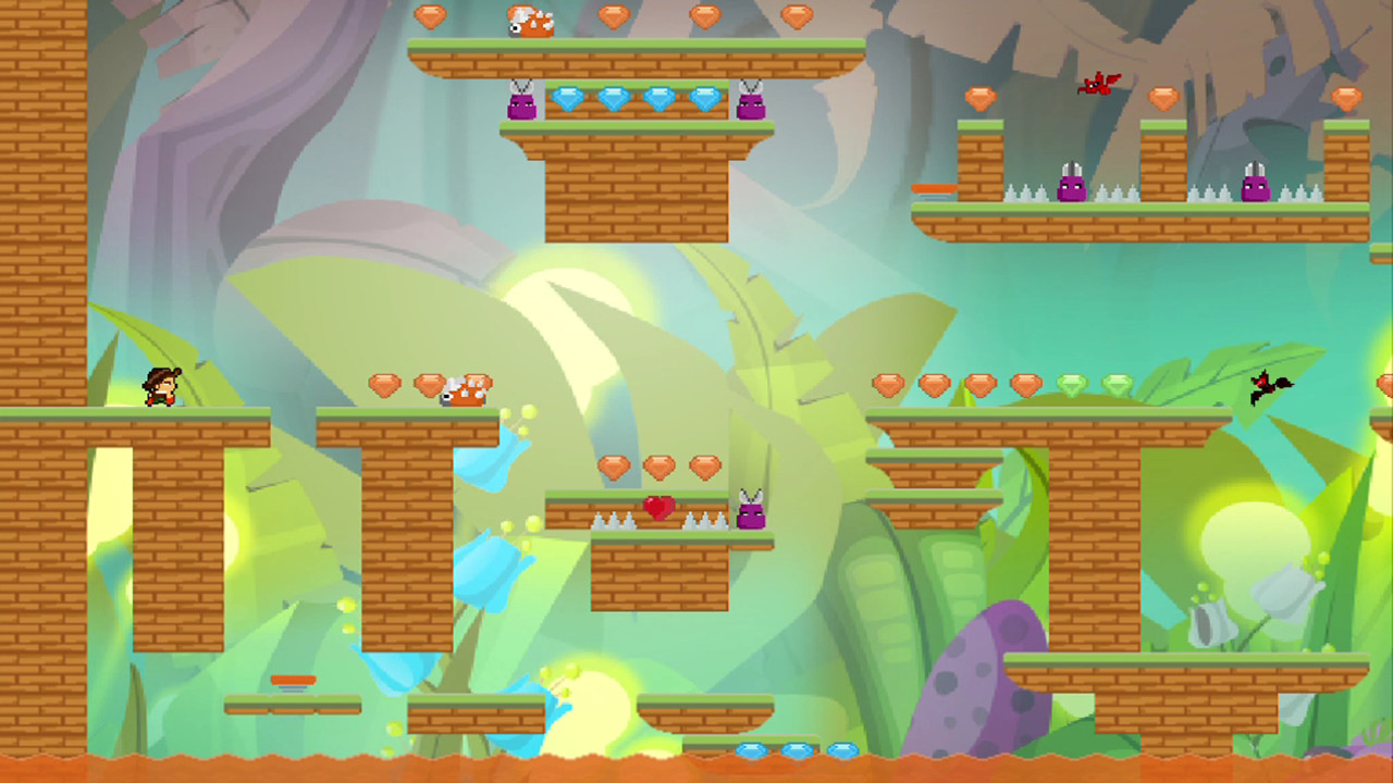 Lava Rolling Kid screenshot 1