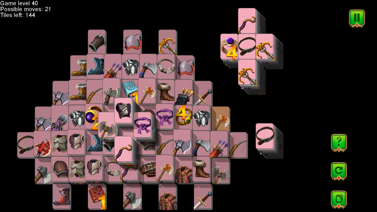 Weapon and Armor: Mahjong screenshot 16