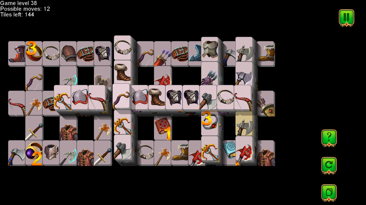 Weapon and Armor: Mahjong screenshot 14
