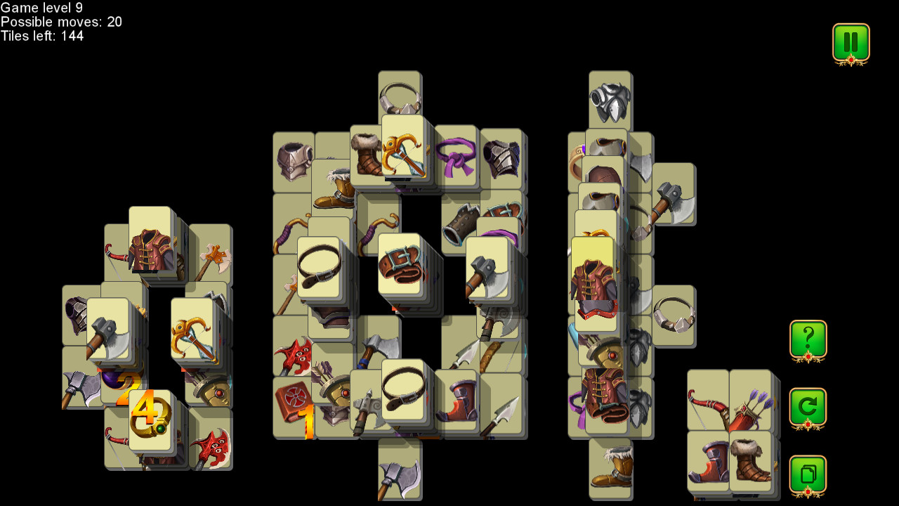 Weapon and Armor: Mahjong screenshot 6