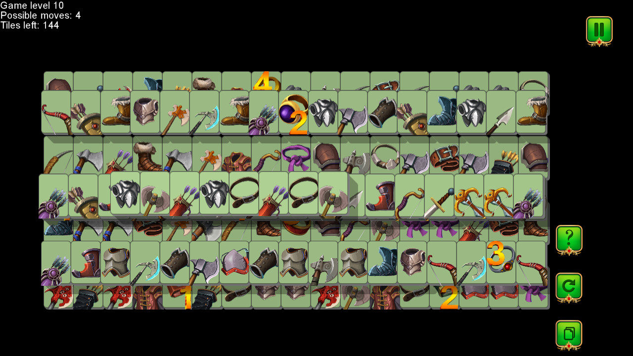 Weapon and Armor: Mahjong screenshot 7