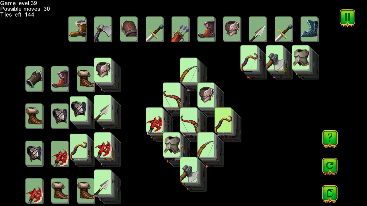 Weapon and Armor: Mahjong screenshot 15