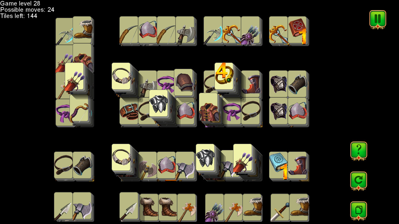 Weapon and Armor: Mahjong screenshot 11