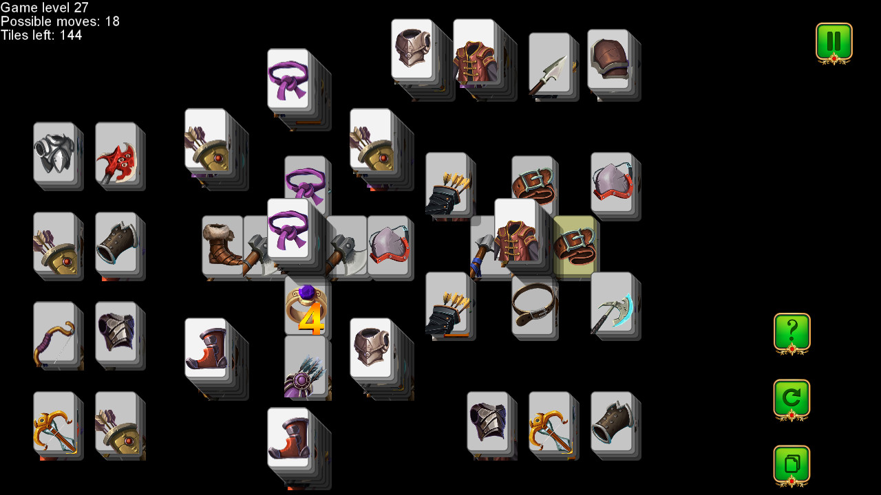 Weapon and Armor: Mahjong screenshot 10