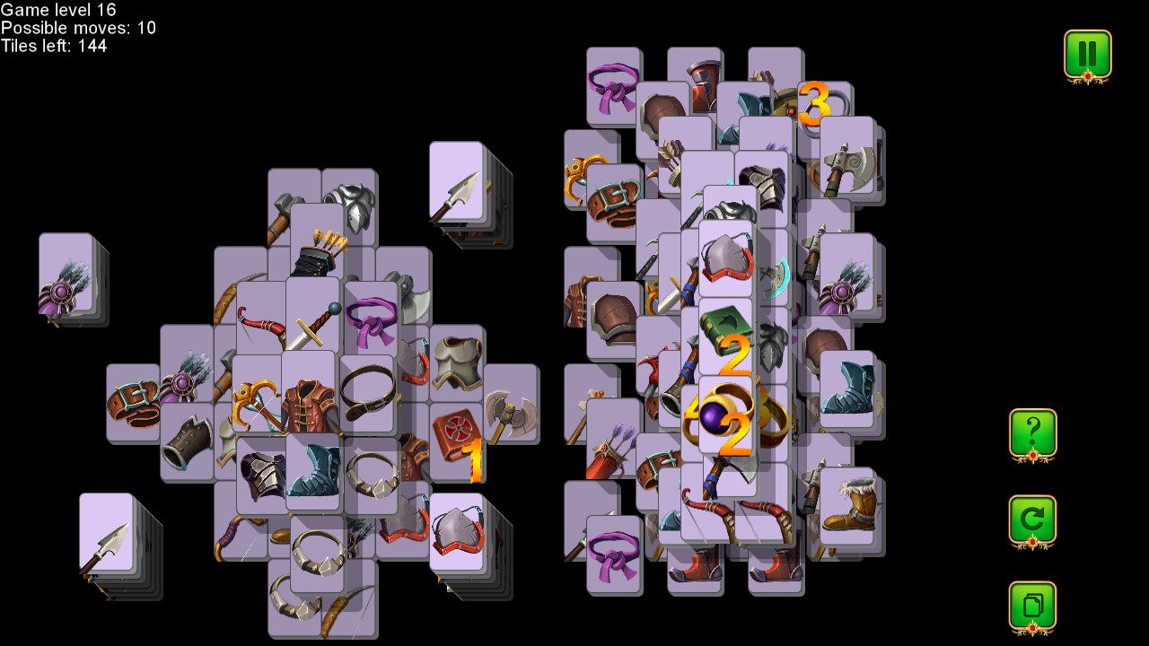 Weapon and Armor: Mahjong screenshot 9