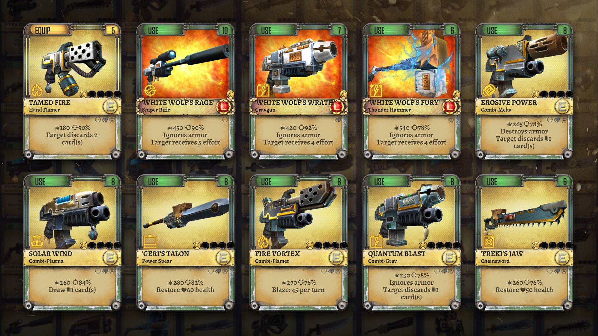 Warhammer 40,000: Space Wolf - Exceptional Card Pack screenshot 7