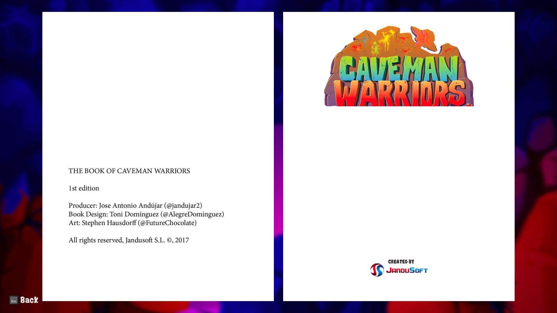 Caveman Warriors - Artbook screenshot 3