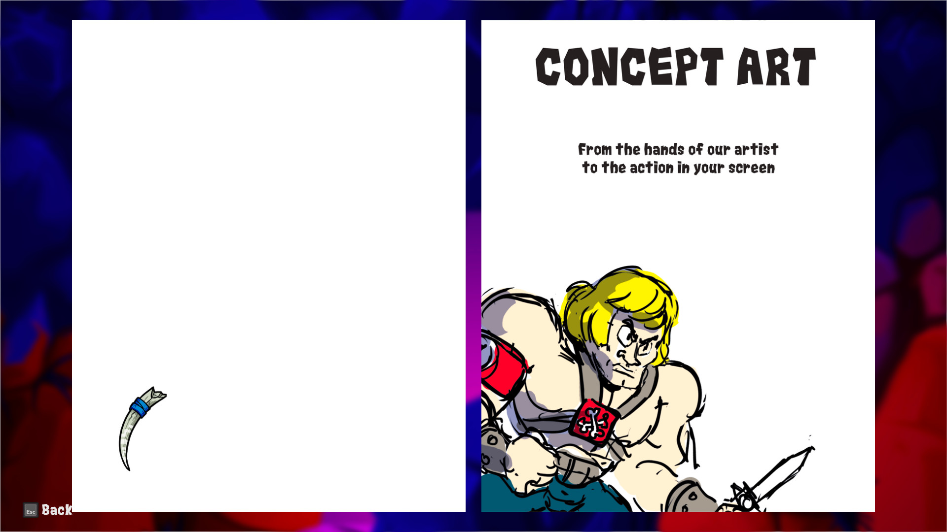 Caveman Warriors - Artbook screenshot 1