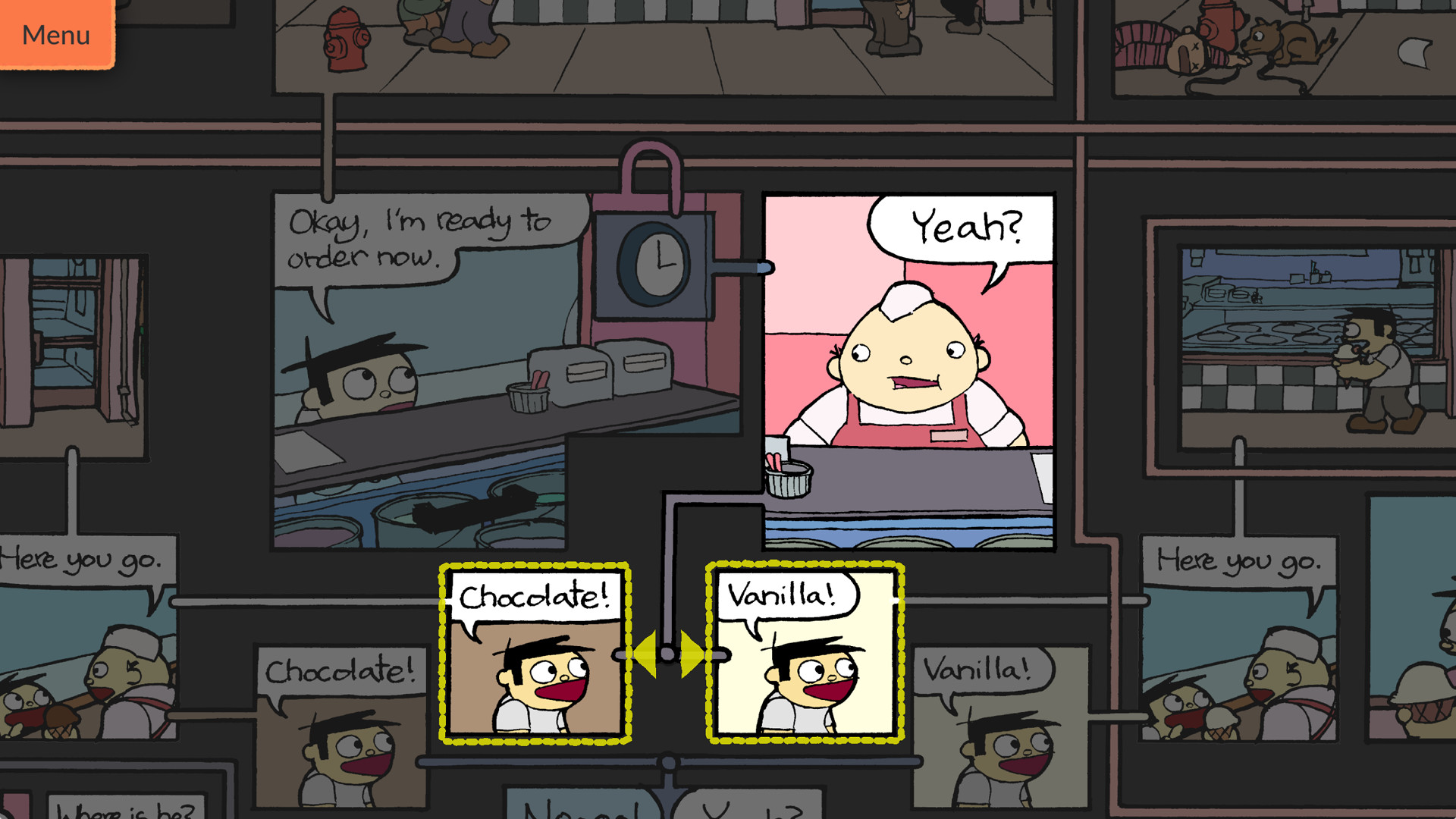 Meanwhile: An Interactive Comic Book screenshot 2