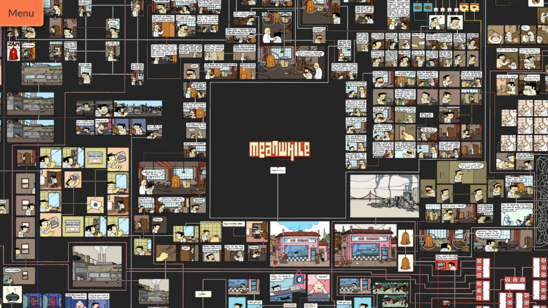 Meanwhile: An Interactive Comic Book screenshot 5