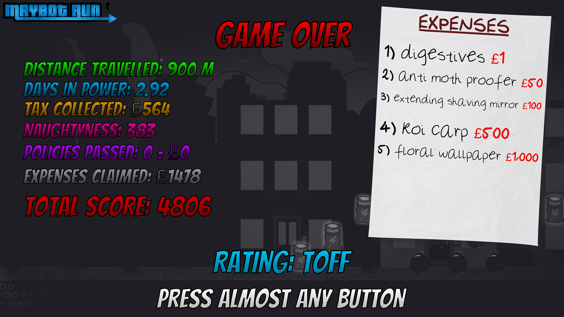 Maybot Run screenshot 11
